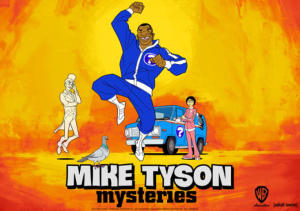 Former Heavyweight Boxing Champ Mike Tyson stars in a cartoon where he solves mysteries with a ghost, a talking pigeon and his Asian daughter, giving hope to convicted felons everywhere. 